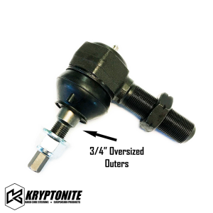 KRTR12 | Kryptonite Death Grip Tie Rods | Stock Fitment (1999-2006 Silverado, Sierra 1500 | 2000-2006 Suburban, Tahoe, Yukon)