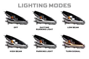 Morimoto - LF2-474Y | Morimoto XB Evo Hybrid LED Headlights For Nissan 370Z - Image 4