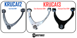 Kryptonite - KRUCA12 | Kryptonite Upper Control Arm Kit (07-18 1500 Silverado, Sierra | 2007-2018 Suburban, Tahoe, Yuon with OE Cast Steel Arms) - Image 5