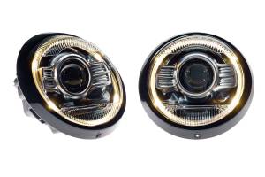 LF965C | Morimoto XB LED Headlights For Porsche 911 / 912 / 964 | Classic White
