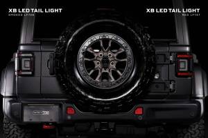 Morimoto - LF747 | Morimoto XB LED Low Profile Tail Lights For Jeep Wrangler JL | Red - Image 2