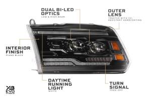 Morimoto - LF2-520Y | Morimoto XB Evo Hybrid LED Headlights For Ram 1500 / Ram HD - Image 6