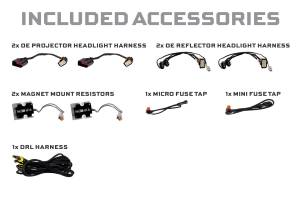 Morimoto - LF2-520Y | Morimoto XB Evo Hybrid LED Headlights For Ram 1500 / Ram HD - Image 7
