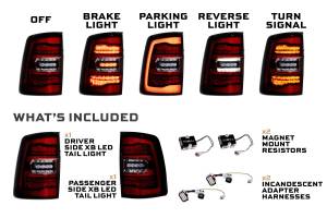 Morimoto - LF752 | Morimoto XB LED Tail Lights For Ram HD | Red - Image 3