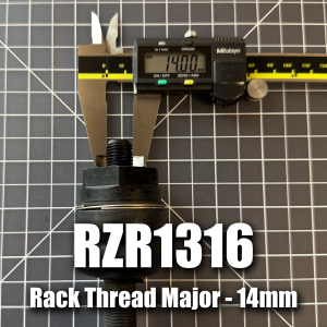 Kryptonite - RZR1718 | Kryptonite Death Grip Inner Tie Rod End For Polaris RZR XP Turbo (2017-2023) / RZR XP 1000 (2019-2023) | M16 x 1.5 Thread - Image 4