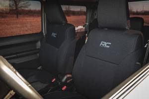 Rough Country - 91073 | Rough Country Neoprene Seat Covers, Front & Rear For Suzuki Jimny (4-Door) - Image 8
