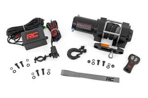 RS1000S | Rough Country UTV 1000LB Winch | Synthetic Rope