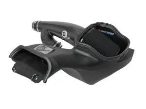 57-10031K | aFe Power Track Series Carbon Fiber Cold Air Intake System With Black Pro 5R Filter For Ford F-150 Raptor V6-3.5L (tt)