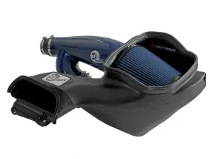 57-10031RL | aFe Power Track Series Blue Kevlar Carbon Fiber Cold Air Intake System With Black Pro 5R Filter For Ford F-150 Raptor V6-3.5L (tt)
