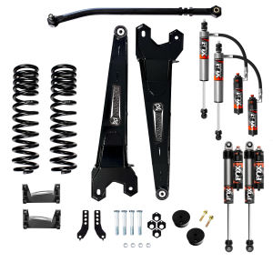 Kryptonite - KRFD17STAGE3FOXPE | Kryptonite Stage 3 Leveling Kit With Fox 2.5 Performance Elite Shocks For 2017-2025 Ford F250/F350 Super Duty - Image 1
