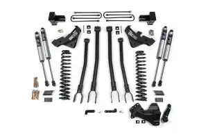 BDS1223FS | BDS Suspension 4 Inch Lift Kit 4-Link Conversion For Ford F-450 Super Duty 4WD | Fox 2.0 Performance Series Shocks