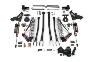 BDS1225PES | BDS Suspension 4 Inch Lift Kit 4-Link Fox 2.5 Performance Elite Coil-Over Conversion For Ford F-450 Super Duty 4WD | Fox 2.5 Performance Elite Shocks