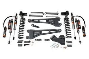 BDS1226FPE | BDS Suspension 4 Inch Lift Kit With Radius Arms For Ford F-450 Super Duty 4WD | Fox 2.5 Performance Elite Shocks