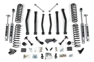 BDS1425H | BDS Suspension 4 Inch Lift Kit For Jeep Wrangler JK 2-Door | NX2 Nitro Series Shocks