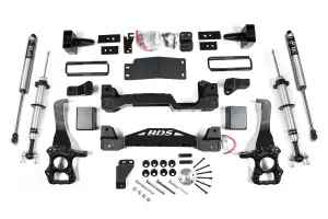 BDS1503FSR | BDS Suspension 6 Inch Lift Kit For Ford F-150 4WD | Fox 2.0 Strut | 4 Inch Lift Block Kit