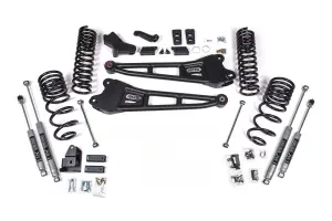 BDS2143H | BDS Suspension 4 Inch Lift Kit With Radius Arms For Ram 2500 4WD Diesel | NX2 Nitro Series Shocks