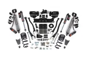 BDS2138PES | BDS Suspension 4 Inch Extended Travel 4-Link Lift Kit For Ram 2500 4WD Diesel | Coilover & Rubber Bump Stop | Fox 2.5 Performance Elite Shocks