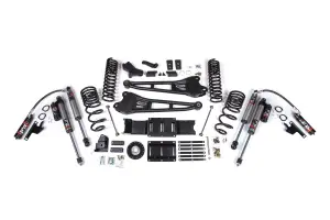 BDS2135FPE | BDS Suspension 6 Inch Extended Travel Lift Kit With Radius Arms For Ram 2500 4WD Diesel | Coil Spring & Bump Stop Extension | Fox 2.5 Performance Elite Shocks