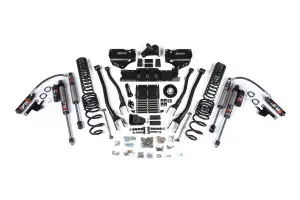 BDS2136FPE | BDS Suspension 6 Inch Extended Travel 4-Link Lift Kit For Ram 2500 4WD Diesel | Coil Spring & Bump Stop Extension | Fox 2.5 Performance Elite Shocks