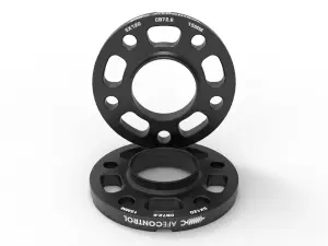 610-502002-B | aFe Power CONTROL Billet Aluminum Wheel Spacers For Various BMW Applications 5x120mm, CB 72.6mm, 15mm Thickness