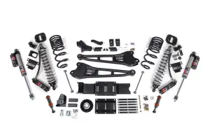 BDS2137PESB | BDS Suspension 4 Inch Extended Travel Lift Kit With Radius Arms For Ram 2500 4WD Diesel | Coilover & Fox 2.0 Hydro Bump Stop | Fox 2.5 Performance Elite Shocks