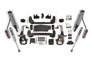 BDS1750PSS | BDS Suspension 4 Inch Lift Kit With Fox 2.5 Performance Elite Coilover For Ram 1500 4WD | 2 Inch Coil Spacer | Fox 2.0 Performance Series Shocks