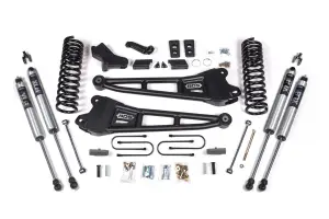 BDS1795FS | BDS Suspension 4 Inch Lift Kit With Radius Arm For Ram 3500 4WD | Gas | Fox 2.0 Performance Series Shocks