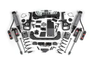 BDS2121PES | BDS Suspension 3 Inch Lift Kit With Fox 2.5 Performance Elite Coilover For Ram 1500 Rebel 4WD | Fox 2.5 Performance Elite Shocks