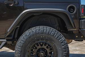 Rough Country - 4195A | Rough Country Wheel Well Liners For Jeep Wrangler Unlimited 2WD/4WD | Rear - Image 5