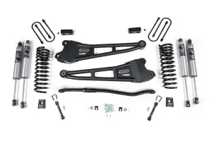 BDS2149PS | BDS Suspension 3 Inch Lift Kit With Radius Arm For Ram 3500 4WD Diesel | Coil Spring / Bump Stop Extension | Rear 2 Inch Lift Block Kit With Overload | Fox 2.5 Performance Series HTO Shocks