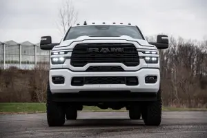 BDS Suspension - BDS2158PESB | BDS Suspension 4 Inch Extended Travel Lift Kit With 4-Link For Ram 3500 4WD Diesel | Coilover / Fox 2.0 Hydro Bump Stop | Rear 2 Inch Lift Block Kit With Overload | Fox 2.5 Performance Elite Shocks - Image 2