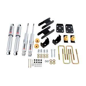 1100SP | Belltech 0 to 3 Inch Front / 4 Inch Rear Complete Lowering Kit with Street Performance Shocks (2018-2022