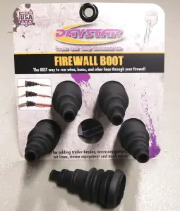 Daystar Suspension - KU20041BK | Daystar Firewall Boot 3/8 Inch To 1 Inch Diameter | 5 Pack - Image 3