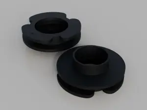 Traxda - 101062 | Traxda 2 Inch Front Leveling Kit For Ford Ranger 2WD/4WD - Image 3