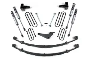 BDS300FS | BDS Suspension 4 Inch Lift Kit For Ford Excursion 4WD | Rear Lift Block Kit | Fox 2.0 Performance Series Shocks