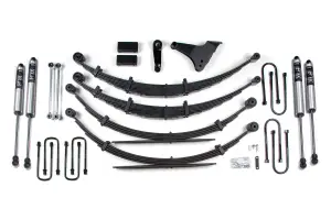 BDS303FS | BDS Suspension 6 Inch Lift Kit For Ford Excursion 4WD | Rear Leaf Springs | Fox 2.0 Performance Series Shocks