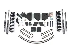 BDS337H | BDS Suspension 6 Inch Lift Kit For Ford F-250 / F-350 Super Duty 4WD Gas | Rear Lift 3 Inch Block Kit & Add-A-Leaf Without Overload | NX2 Nitro Series Shocks