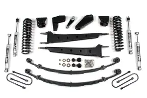 BDS365H | BDS Suspension 4 Inch Lift Kit With Radius Arm For Ford Bronco 4WD | Rear Leaf Springs