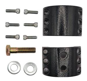 Apex Chassis - DC162 | Apex Chassis Steel Carli Stabilizer Clamp For Ford & Dodge | Fits Various Tie Rods With 2.125 Inch Diameter - Image 2
