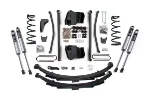 BDS650FS | BDS Suspension 6 Inch Lift Kit With Long Arm For Ram 2500 / 3500 4WD Diesel | Rear Leaf Springs | Rear 4 Inch Axle | Fox 2.0 Performance Series Shocks