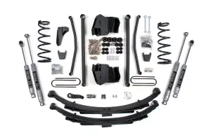 BDS656H | BDS Suspension 8 Inch Lift Kit With Long Arm For Ram 2500 / 3500 4WD Diesel | Rear Leaf Springs With 4 Inch Axle | Automatic Transmission | NX2 Nitro Series Shocks