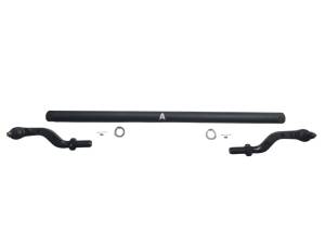 KIT121 | Apex Chassis Tie Rod Assembly For Jeep Wrangler JL / Gladiator JT  2.5 Ton 2018+ | Fits Dana 44 Axle | Black Aluminum