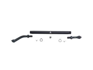 KIT124 | Apex Chassis Extreme Duty Flip Drag Link Assembly For Jeep Wrangler JL / Gladiator JT 2.5 Ton 2018+ | Fits Dana 44 Axle With 4.5" Or More Lift | Black Aluminum