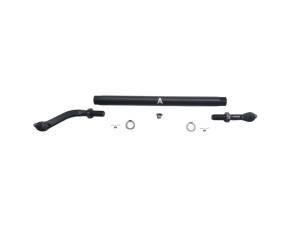 KIT138 | Apex Chassis Extreme Duty Flip Drag Link Assembly For Jeep Wrangler JK 2.5 Ton | 2007-2018 | Fits Axles With 3.5" Or More Lift | Black Aluminum
