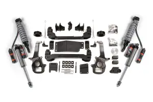 BDS664PES | BDS Suspension 4 Inch Lift Kit With Fox 2.5 Performance Elite Coilover For Ram 1500 4WD | Rear Lift 2 Inch Coil Spacer | Fox 2.5 Performance Elite Shocks