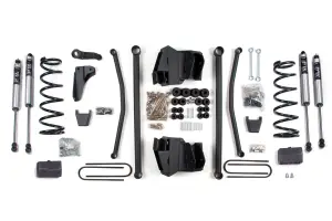 BDS669FS | BDS Suspension 4 Inch Lift Kit With Long Arm For Ram 2500 Power Wagon 4WD Gas | Rear Lift Block Kit | Rear 4 Inch Axle | Fox 2.0 Performance Series Shocks