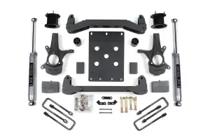 BDS704FS | BDS Suspension 4.5 Inch Lift Kit For Chevrolet Silverado / GMC Sierra 1500 2WD | Rear Lift Block Kit | Fox 2.0 Performance Series Shocks