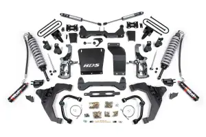 BDS730PSS | BDS Suspension 6.5 Inch Lift Kit With Fox 2.5 Coilover Conversion For Chevrolet Silverado / GMC Sierra 2500HD / 3500HD Diesel | Rear Lift 3 Inch Block Kit With Overload | Fox 2.0 Performance Series Shocks