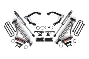 BDS758PSS | BDS Suspension 3 Inch Lift Kit With Fox 2.5 Performance Elite Coilover For Chevrolet Silverado / GMC Sierra 1500 4WD | Aluminum / Stamped Steel Factory Control Arm | Fox 2.0 Performance Series Shocks
