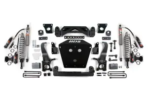 BDS818FPE | BDS Suspension 7 Inch Lift Kit With Fox 2.5 Performance Elite Coilover For Toyota Tundra 2/4WD | Fox 2.5 Performance Elite Shocks